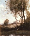 Les Denicheurs Toscans plein air Romanticism Jean Baptiste Camille Corot